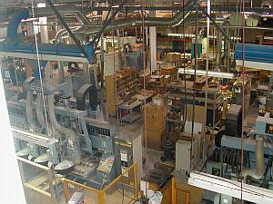 A working factory (by chance, no workers in this picture)
