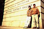 National portrait gallery on one of our many day trips to DC