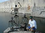 Pirate Skeletons near Zachary Taylor Fort
