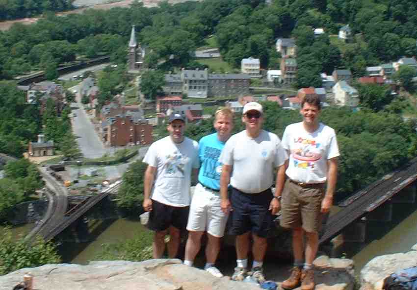 Overlooking Harper's Ferry