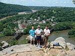 Overlooking Harpers Ferry West Virginia, where the Potomac and Shendoah rivers meet