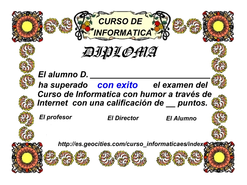 GUARDA E IMPRIME TU DIPLOMA