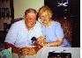 Bill's father and his father's wife, Jane, smile for the camera!