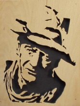Scroll Saw Portrait