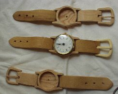 Giant Wood Wrist Watch