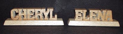Desk Name Plates