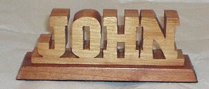 Desk Name Plate