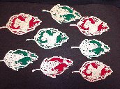 Leaf Pattern Ornaments