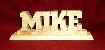 Desk Name Plate