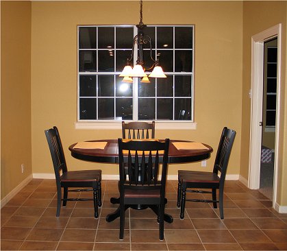 new breakfast table