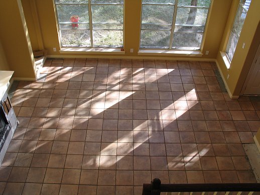 new tile, no grout