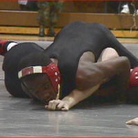 One of the many PINS performed by the Cougars!