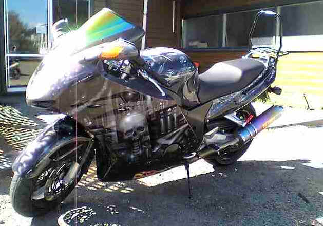 Honda blackbird custom #3