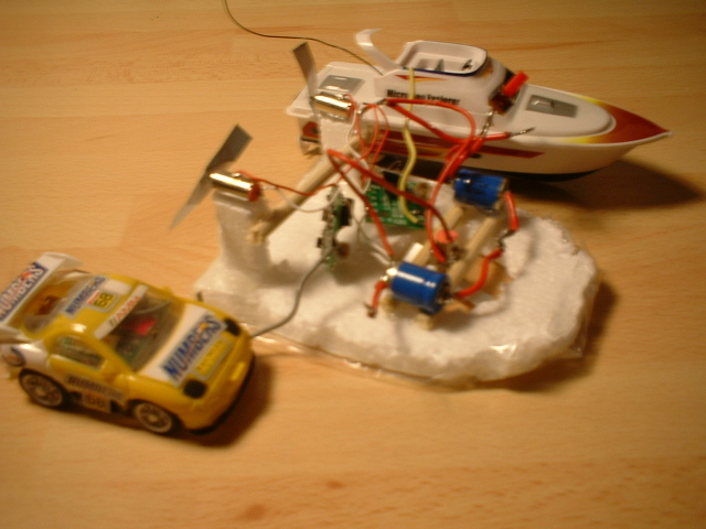 Mini RC Hovercraft