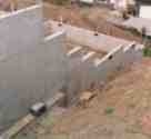 Right side of high wall
