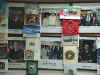 photo wall with ccards.JPG (63684 bytes)