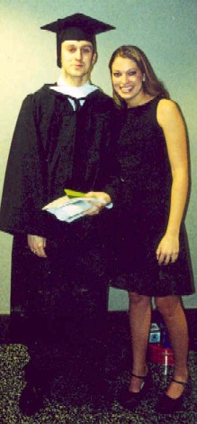 Mikey and Stacy @ graduation