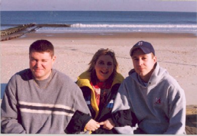 Alex, Me, and Mikey @ Rehobeth beach