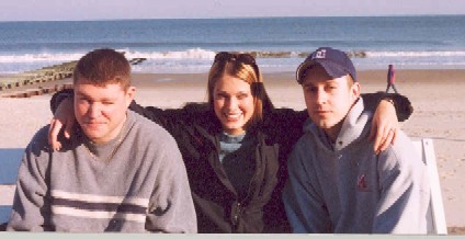 Alex, Stacy, and Mikey @ Rehobeth Beach