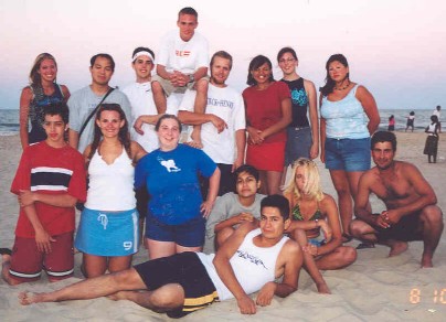 Group picture @ Rehobeth Beach