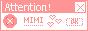 wai! it's so adorable! i love this lil mimi site! so... pink ^^