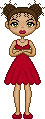 A prom girl. Base by Dreams in Digital.