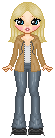 A fall outfit. Base by Julie's Dolls.