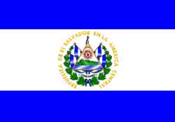 Bandera de la Rep�blica de El Salvador