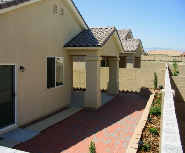 Fully Landscaped Backyard