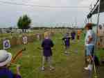 Everyone enjoyed the archery range.&nbsp; Even some of the parents!