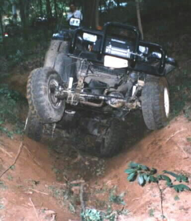 Todd Sweeney gets big air on ravine 2 at KGB....