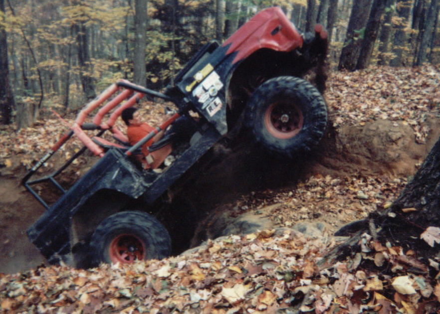 Eugene is heavy on the gas on a trip to Tellico in 2000...