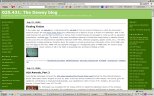 screen shot of the Dewey Blog web site