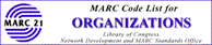 Link to MARC Organization Code Database
