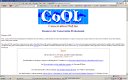 screenshot, thumbnail of Conservation Online web site