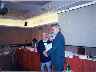 Renato Incelli (ITA) with Alan Borwell - Honorary Membership (18.816 bytes)