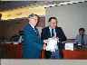 Alan Borwell (ICCF President) with Jos� Amorim (BRS)  (21.499 bytes)