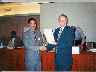 Med Samraoui (Zonal Director - 4.Africa/Asia with Alan Borwell (ICCF President) (20.009 bytes)