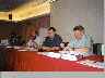 Josef Mrkvicka (Title Tournaments Commissioner), S�ren Peschardt (DEN) and Alan Borwell (ICCF President) (20.392 bytes)