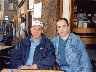 Gerhard Binder (ICCF Ratings Commissioner) and Carlos Cranbourne (CADAP President) (26.897 bytes)