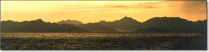 Paraty Mirim visto da Ilha Grande