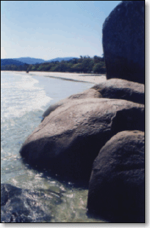 Seychelles ?  No... this is Lopes Mendes, Ilha Grande !