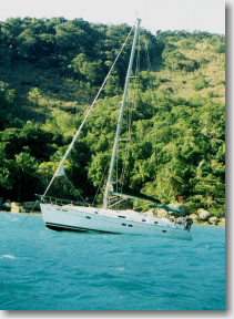 1. Same day: 'Night Breeze', a nearby Ben�teau 411 rides the roller coaster...