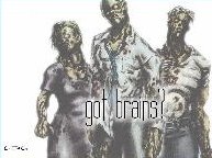 Resident Evil - 3 zombies on a white background - Got Brains?