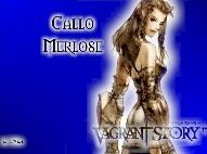 Vagrant Story - Callo Merlose blue background