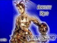 Vagrant Story - Ashley Riot blue background