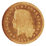 $4 'Stella' Obverse, 1879-1880.