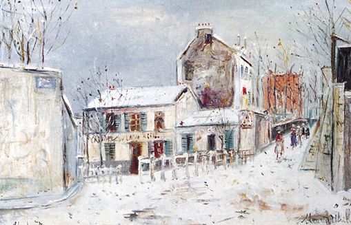 "Le Lapin Agile" by Maurice Utrillo.
