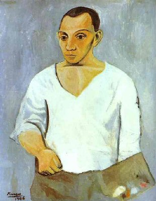 Self Portrait with a Palette