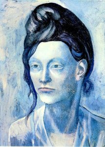 Woman with a Helmet of Hair